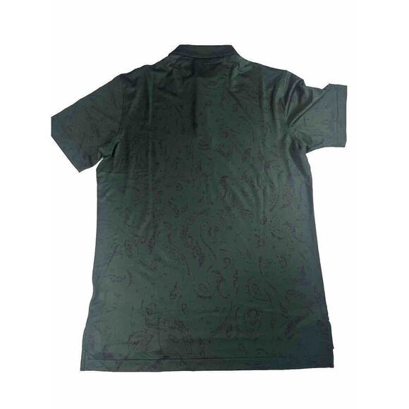 Peter Millar Men’s Summer Comfort Golf Polo Shirt Green Short Sleeve Small - Picture 3 of 9